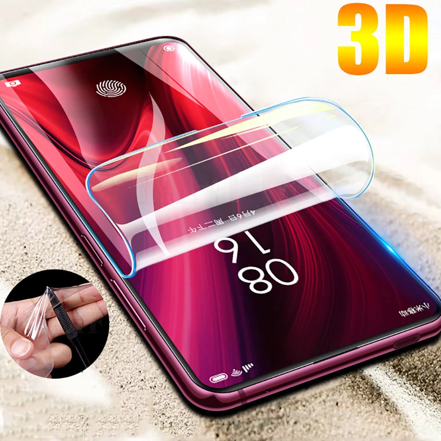 3D полное покрытие Гидрогелевая пленка для Xiaomi Redmi Note 8 7 K20 Pro GO протектор экрана для Xiaomi mi 9 SE mi 9T Pro A3 Lite не стекло