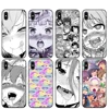 Noir tpu pour iphone 5 5s se 6 6s 7 8 plus x 10 housse en silicone pour iphone XR XS 11 pro MAX cas Drôle Anime japon ► Photo 1/6