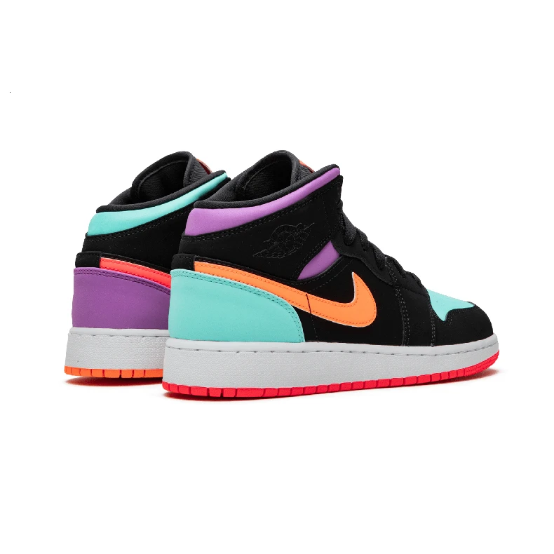 Nike Air Jordan 1 оригинальная детская обувь удобная Легкая детская Баскетбольная обувь спортивные кроссовки# AR6352-083