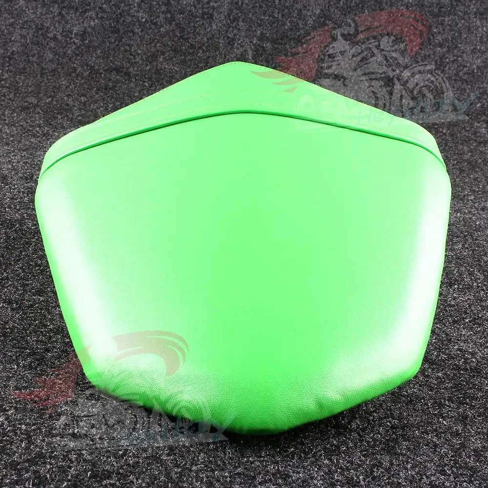Кожаные задние пассажирские сиденья мягкая подушка для KAWASAKI Z800 2013- 13 14 15 16 зеленый задник