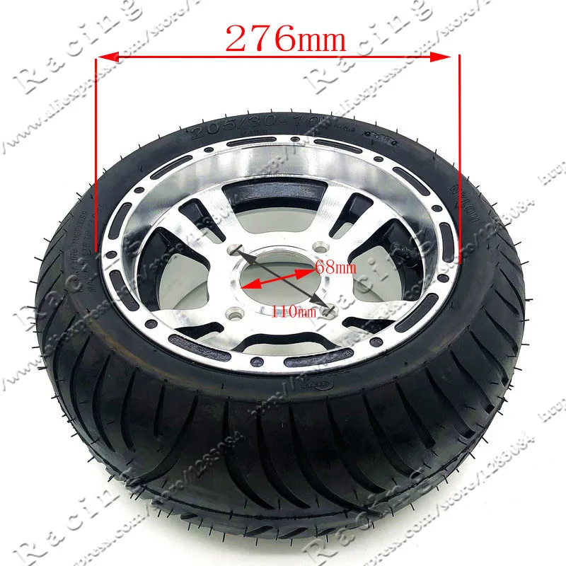 205/30-10 картинг обод колеса мотоцикла с бескамерная шина