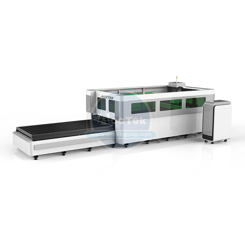 

Good performance double work table auto exchange fiber laser cutting machine fiber laser cutter for metal sheet
