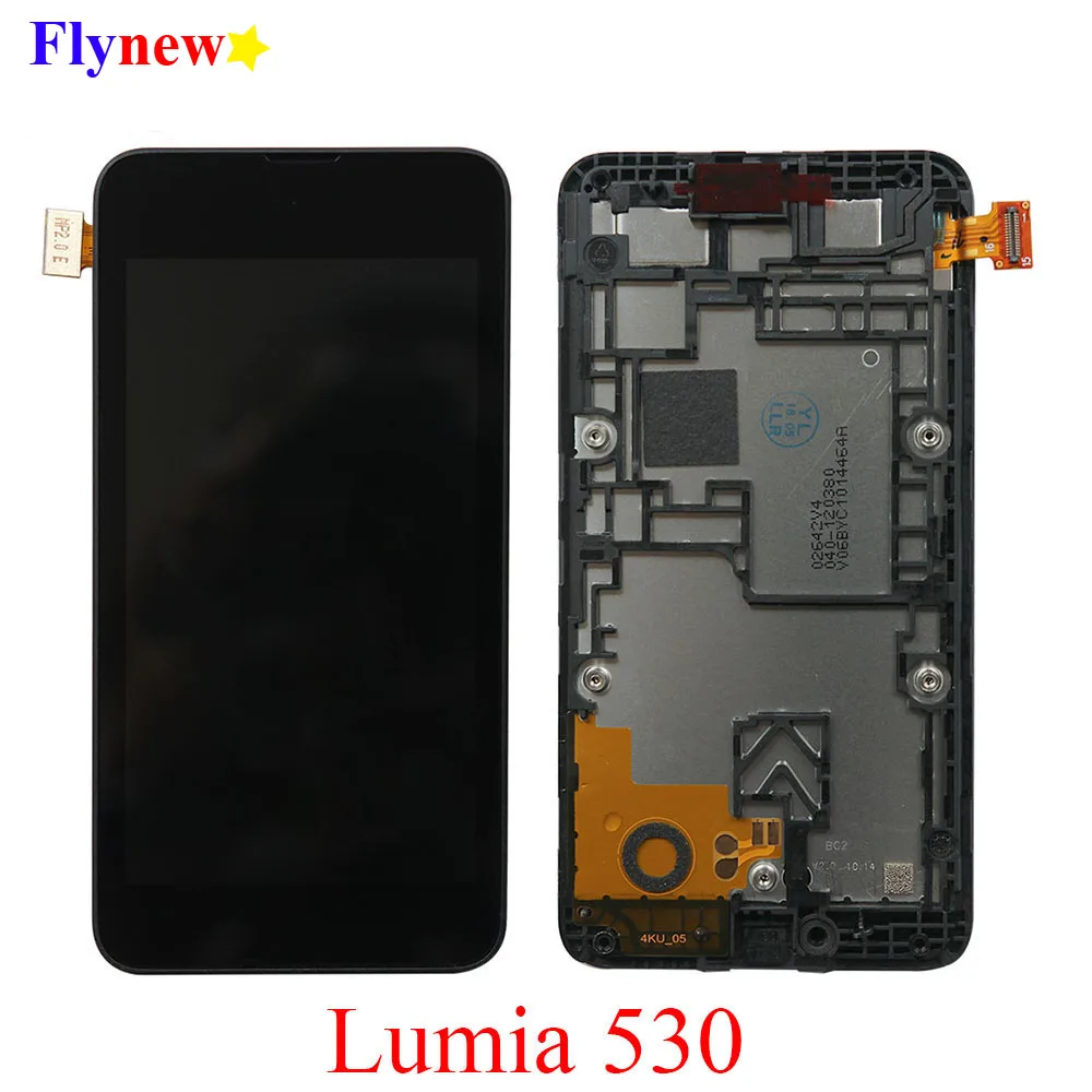 Оригинальный ЖК-дисплей без битых пикселей для NOKIA Lumia 530 сенсорный экран с рамкой