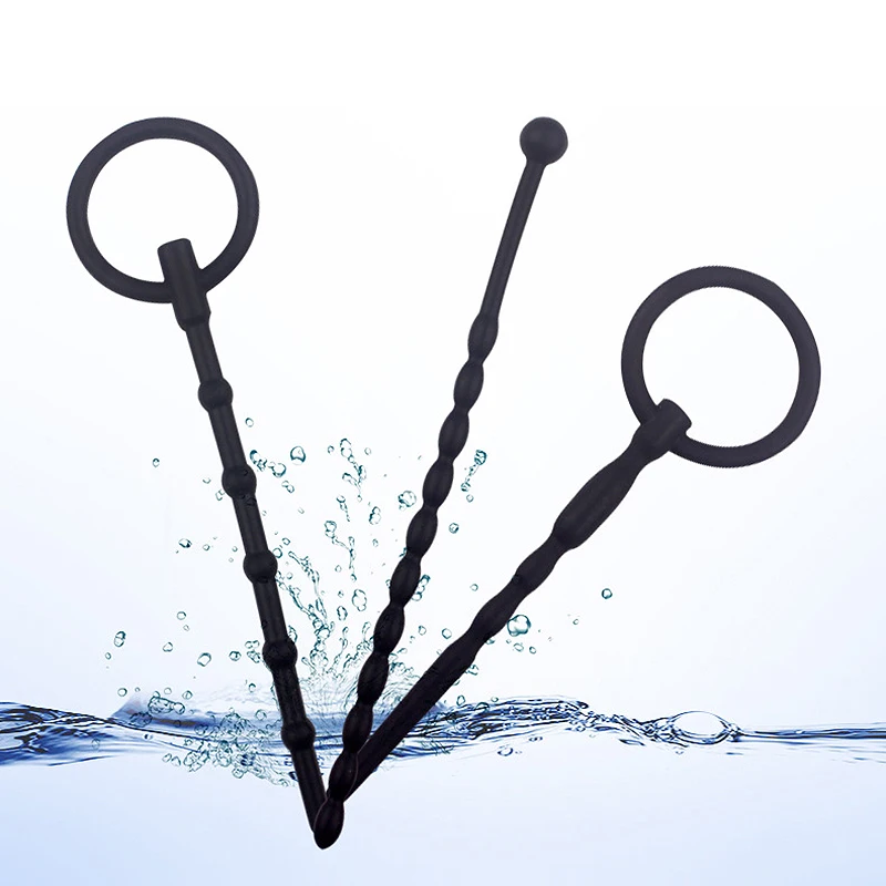 Silicone Urethral Catheter Dilator Horse Eye Stimulation Adult Sex Toys for Men Gay Sounding Penis Plug Insert Urethra Catheter urethral dilator silicone urethral dilator
