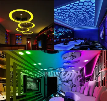 

RGB 5050 LED Strip Non-Waterproof LED Strip light 300 SMD 44 Key Remote 12V 5A Power Lighting Diode Tape light Strip 10M #40
