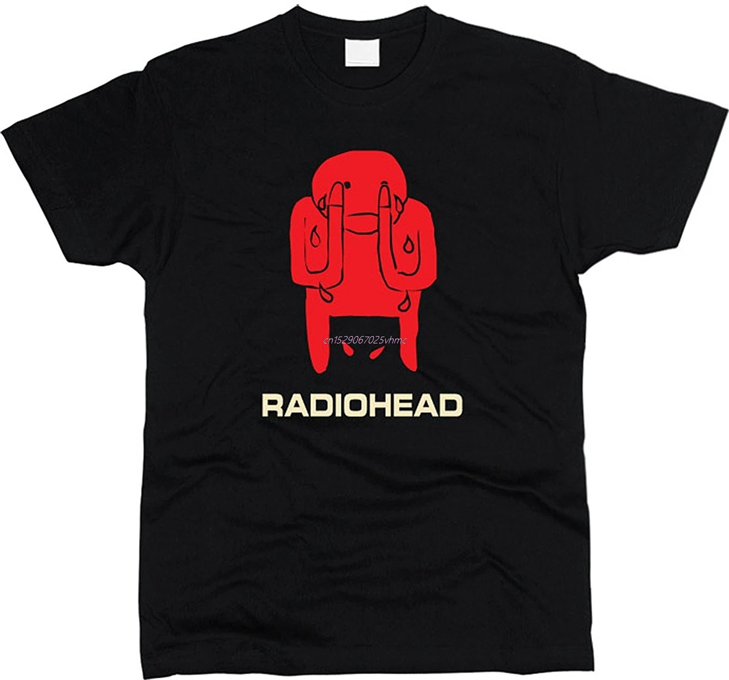 브랜드 t-셔츠 남성 패션 라운드 넥 Radiohead Amnesiac t-셔츠 남성..
