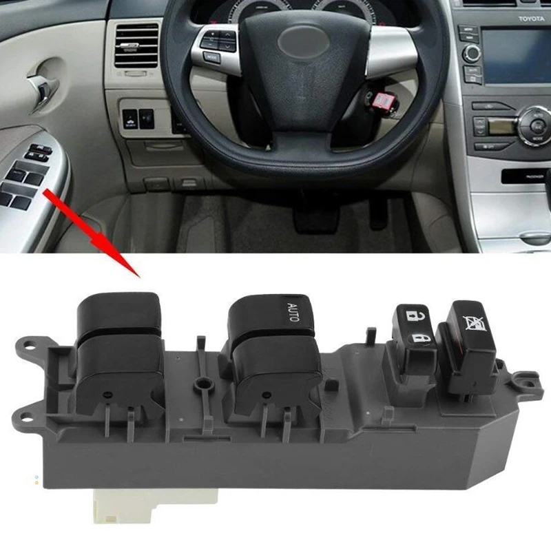 Переключатель Стеклоподъемника для Toyota RAV4 Camry Corolla Auris Urban Cruiser 84820-06130 84820-02190 левое вождение