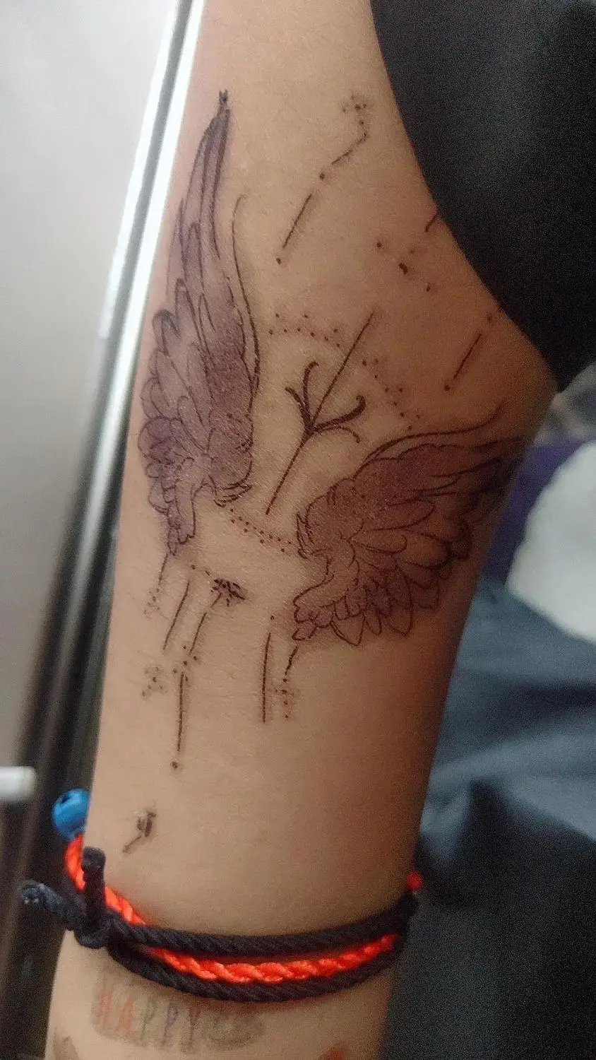 Tatouage Aile D ange Bras Femme