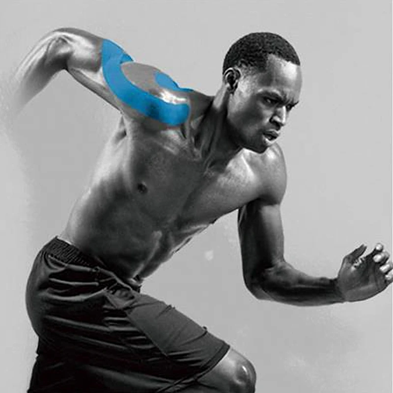 24 Pieces Crossfit Tape Tennis Volleyball Football Knee Protection Elastic Bandage Bodybuilding