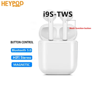 

HEYPOD i7s i9s TWS Wireless Bluetooth Earphones For iPhone Mini Wireless Earbuds Bluetooth Headphones For Huawei Xiaomi Mi Phone