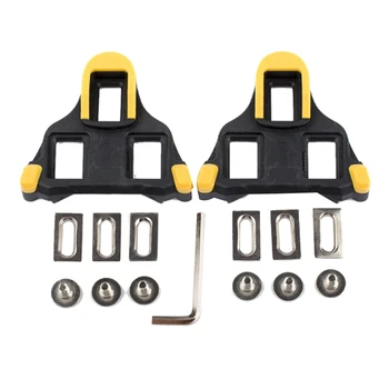 

Road Bike Cleats 6 Degree Float Self-Locking Cycling Pedals Cleat for Shimano SPD-SL System Shoes