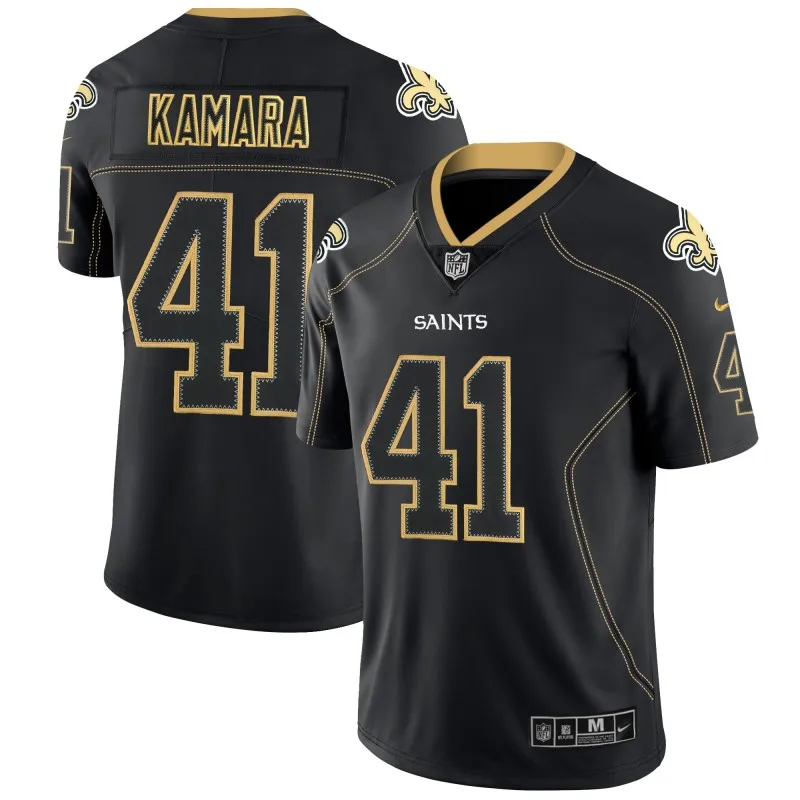 Женский взрослый Орлеан высокого качества Saints Alvin Kamara home Jersey - Цвет: For men