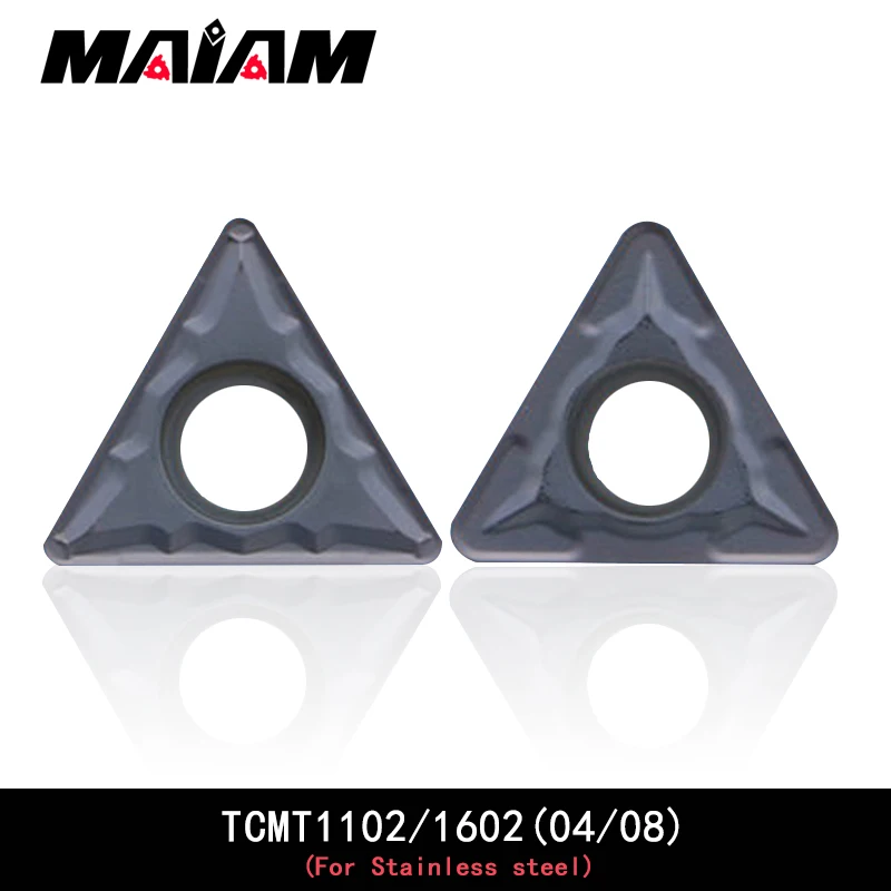 Высококачественная треугольная вставка TCMT TCMT1102 TCMT110204 TCMT110208 TCMT1602 TCMT160204 TCMT160208 для