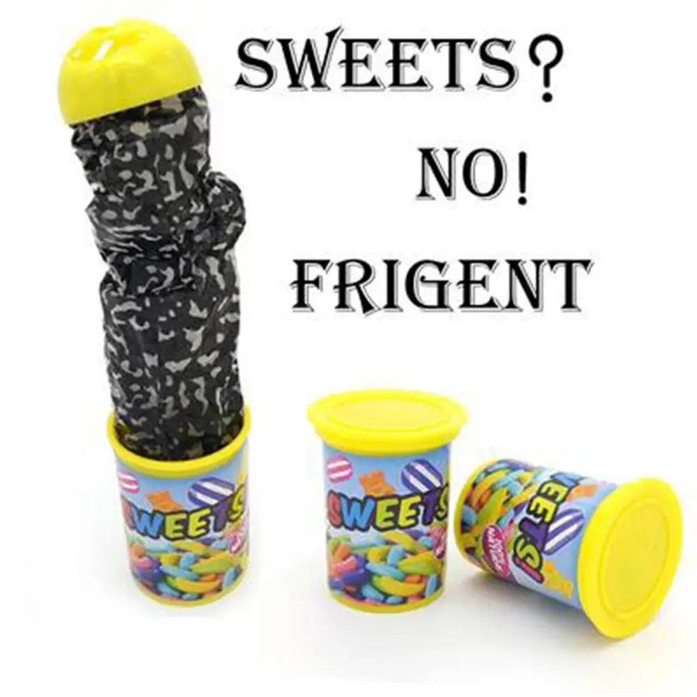 1pcs Cute Fun Candy Box Startled Startled Funny Toy Party Decoration Screaming Prank Funny Joke Funny Party Toys Children Gift