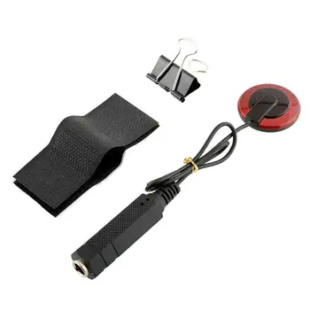 

Classical Piezo Contact MIC Pickup For Guitar Banjo Ukulele OUD Red+Black