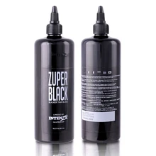 Professional 1PCS Large Bottle 360ml ZUPER BLACK Tattoo Ink 12oz
