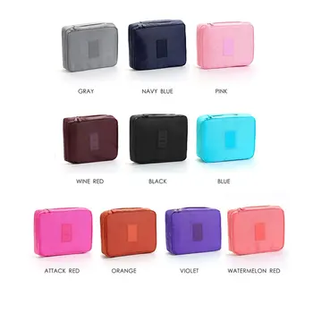 

Korean Travel Wash Bag Simple Cosmetic Bag Storage Bag Multi-Function Travel Storage Small Bag Square Bag