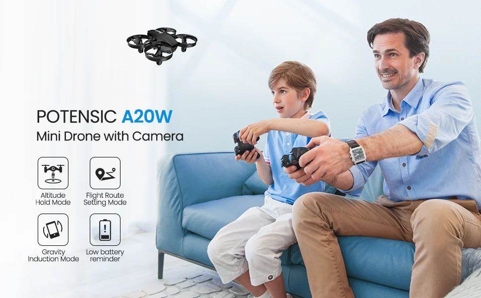 Potensic RC FPV Drone With 720P HD Camera Mini Portable Quadcopter Remote APP Control Children Toys for Kids and Beginners rc military helicopter