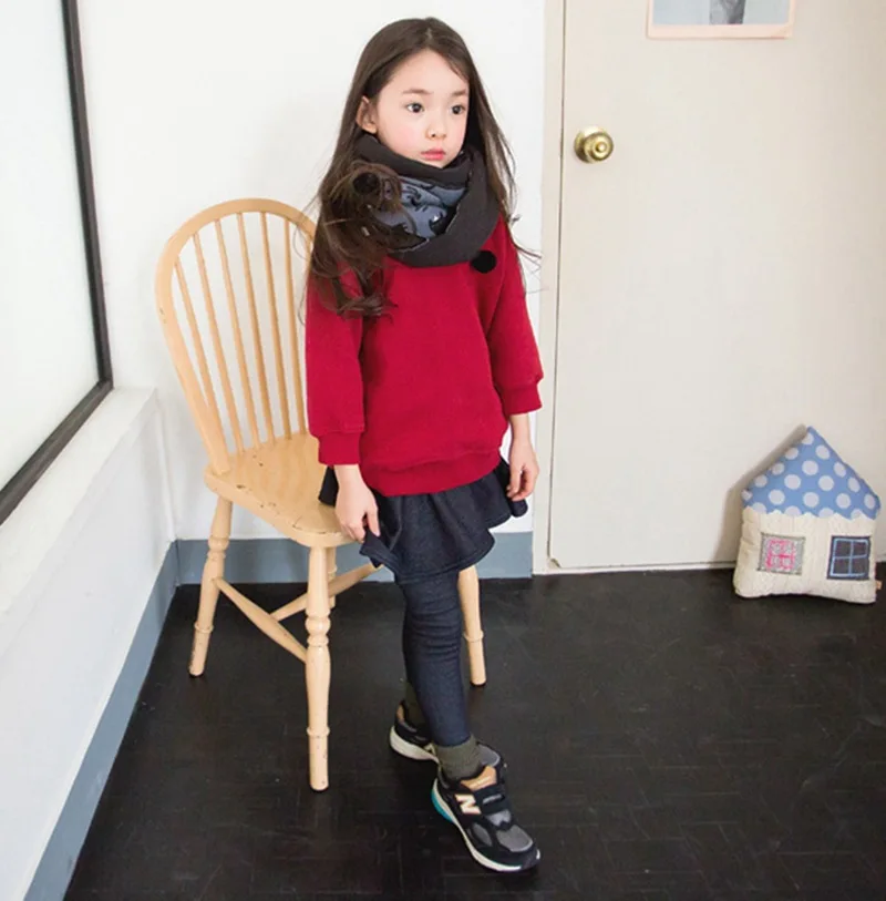 Новая стильная детская одежда на осень и зиму детские штаны леггинсы для больших