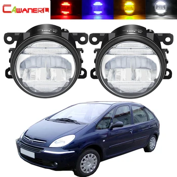 

2in1 Fog Light + DRL H11 Car Front Bumper LED Fog Light Daytime Running Lamp 30W 12V For Citroen Xsara Picasso MPV N68 1999-2015