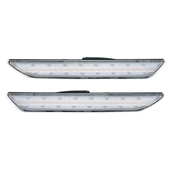 

Clear Lens Rear Led Side Marker Lamp Lights for 2015 2016 2017 2018 F ord Mustang