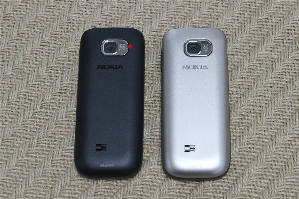 C2-01 разблокированный Nokia C2-01 1020mAh 3.15MP 3g Поддержка русской клавиатуры и аракбической клавиатуры и иврит клавиатуры мобильного телефона