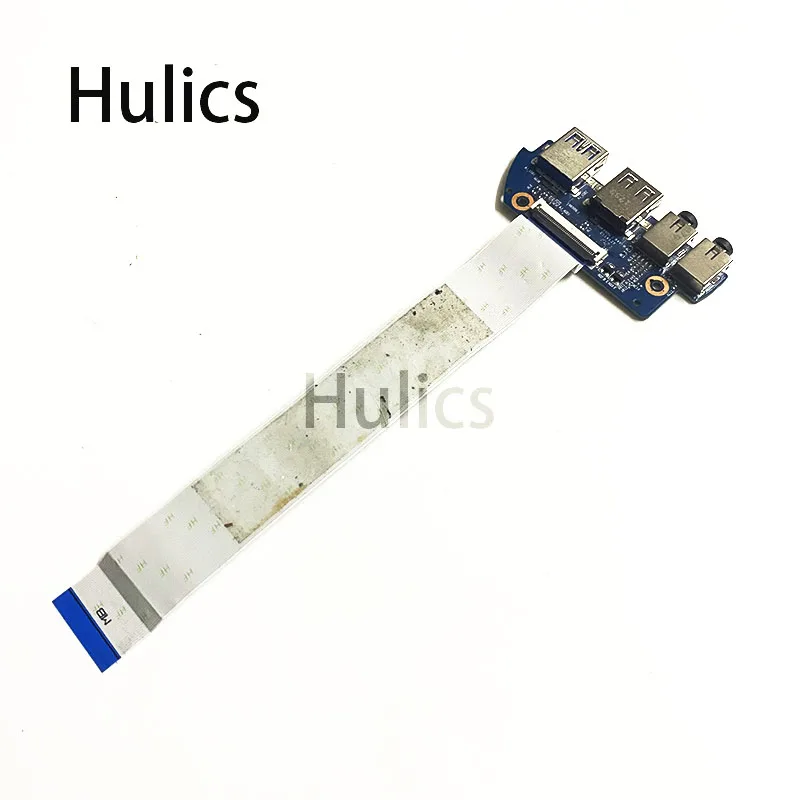 Оригинальная USB-плата Hulics для ноутбука CLEVO N850HJ N850HK 6-KP5D1 6-71-N8508D03 6-71-N8508-D03 с кабелем |
