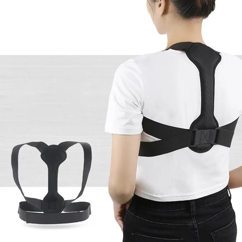 Children Adult Invisible Hump Correction Belt Seated Back Correction Belt Waist Straight Back Correction