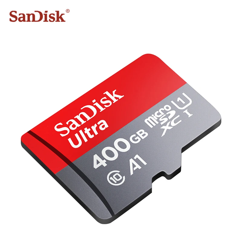 SanDisk A1 карта памяти 400 Гб 256 ГБ 200 SDXC Micro sd TF 128 64 32 16 microsd флеш карты tarjeta sd|Карты