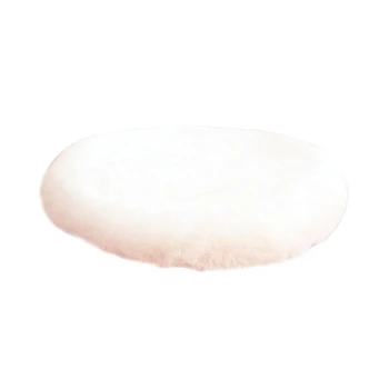 

Winter Warm Thickened Home Chair Pads Washable Memory Foam Portable Solid Office Zipper Soft Plush Round Seat Cushion Bedroom