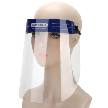 

Led Facial Mask Face Shield Safety Protective Transparent Anti-Saliva Dust-Proof Full Face Cover Face Care