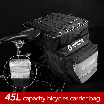 

3 in 1 Waterproof Mountain Road Bicycle Bike Trunk Bags Cycling Double Side Rear Rack Tail Seat Pannier Pack Luggage Carrier