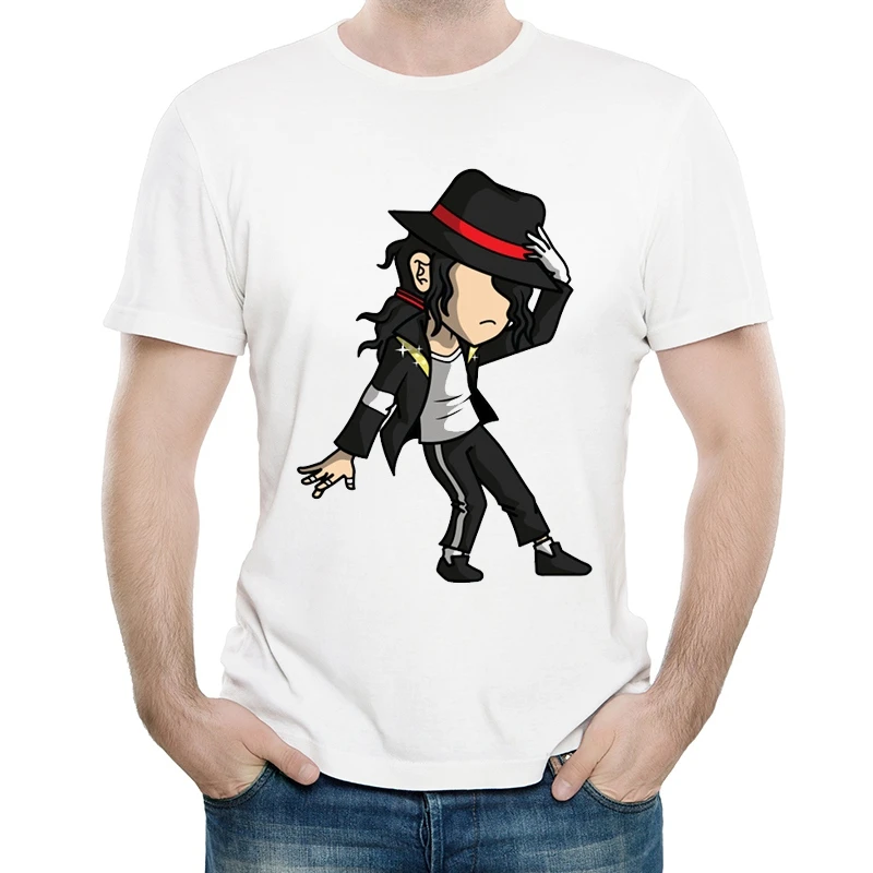 マイケルジャクソンtシャツホワイトカラーファッションメンズマイケルジャクソンロゴtシャツトップスtシャツtシャツカジュアルmj Tシャツ T Shirts Aliexpress