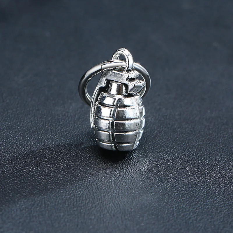 Orecchini A Cerchio Fulmine In Acciaio Inox - Pendenti Punk Hip Hop Per Donna - 24mm