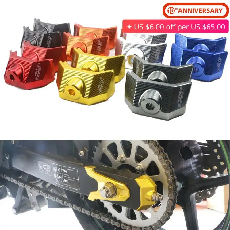 

For Kawasaki Z800 CNC Rear Fork Spindle Chain Adjuster Blocks Z 800 2013 2014 2015 2016 Aluminum Motorcycle Accessories