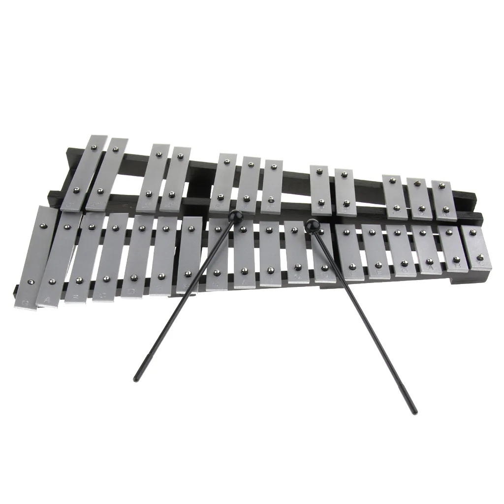 Профессиональный 30 тон Glockenspiel ксилофон перкуссия комплект для любителей