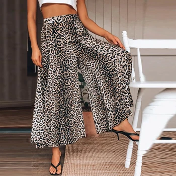

Casual Pants Bottoms Sexy Trousers RETRO Women Ladies High Waist Pants