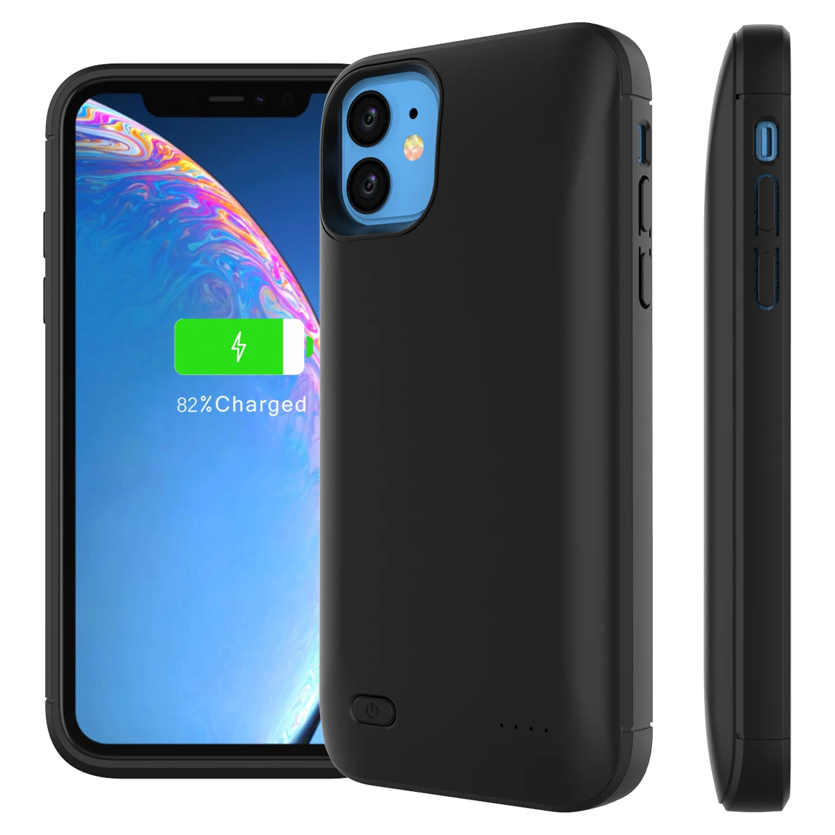 Для iPhone 11 Pro Чехол для зарядного устройства 4000 мАч запасная перезаряжаемая
