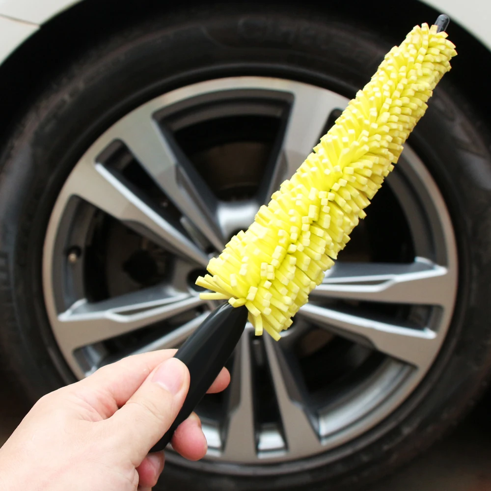 

Car Wash Sponges Wheel Rims Tire Washing Brush for Ford Focus RS Fiesta Mondeo Kuga B-Max Grand C-MAX S-MAX Galaxy