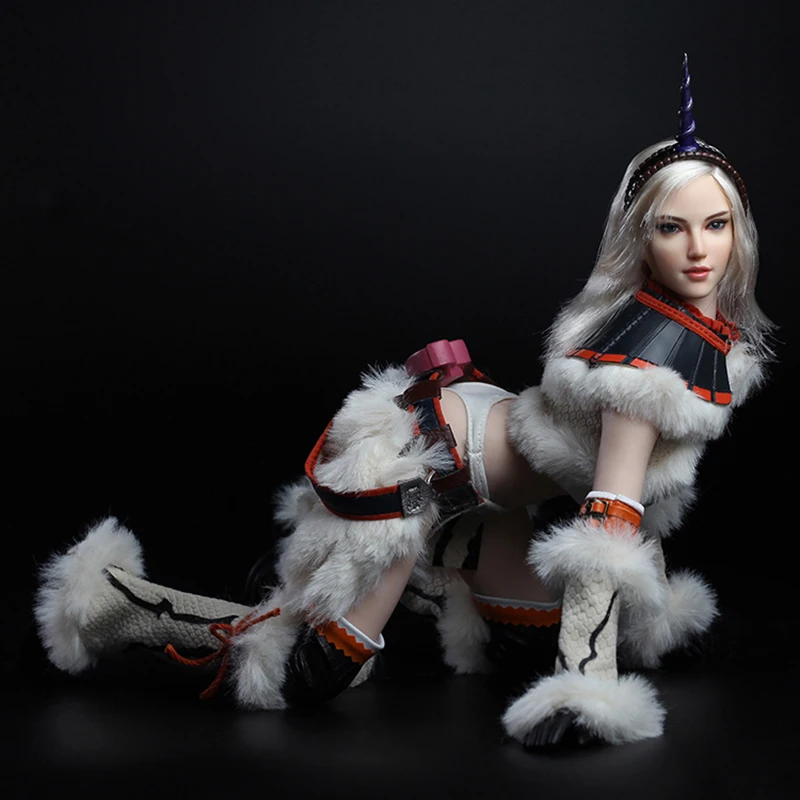 1/6 масштаб HT SET036 косплей женская сексуальная одежда женский Охотник сексуальная одежда для 1" фигурки тела кукла игрушка