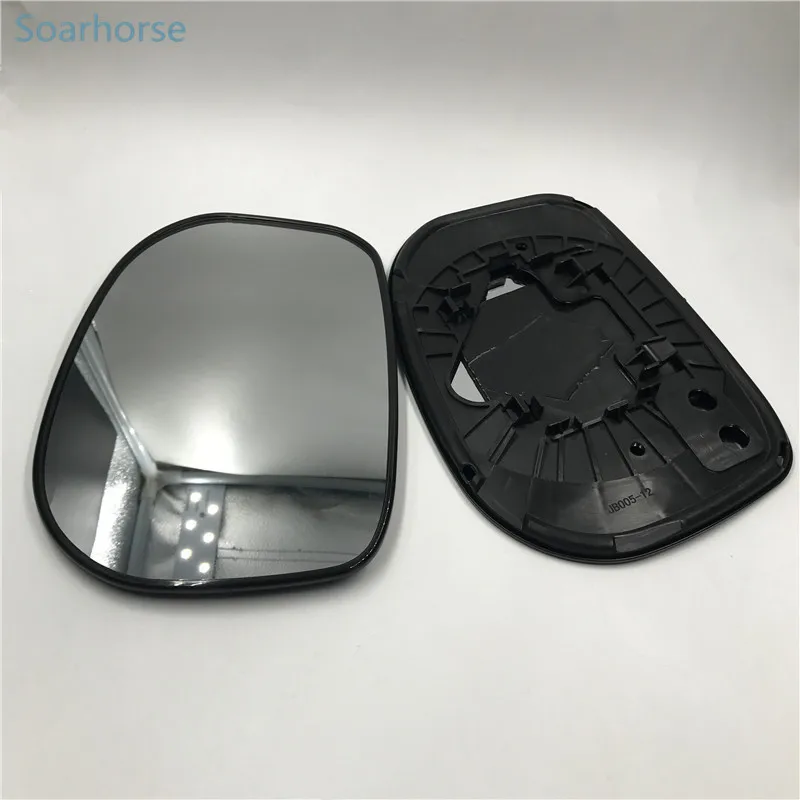 Soarhorse Автомобильные Боковые зеркальные линзы заднего вида для HONDA FIT JAZZ GE6 GE8 HYBRID GP1