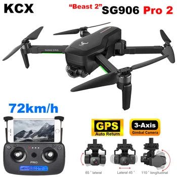

SG906 PRO2 Professional Drone with Camera 4K hd 3-Axis Gimbal self-stabilization 5G WiFi FPV Brushless RC quadcopter drone GPS