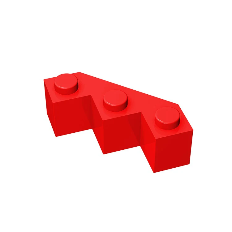 

10 шт., детали MOC для Детского конструктора, 2462 модифицированный Клин 3x3