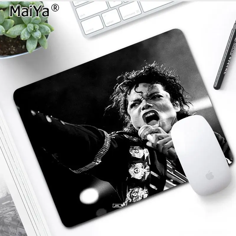 MaiYa Cool, новинка, Майкл Джексон, геймер, скоростные мыши, розничная, маленький резиновый коврик для мыши, для ноутбука, игровой коврик для мыши