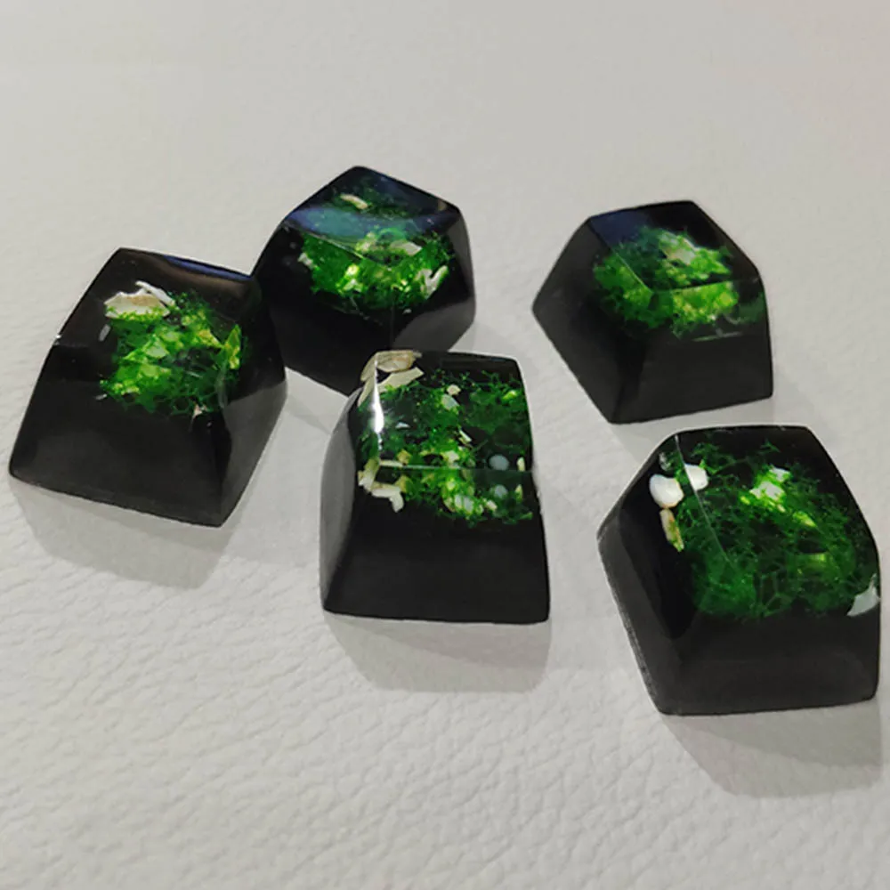 Дизайн Grassland колпачки для ключей с подсветкой переключателя Cherry Mx механическая