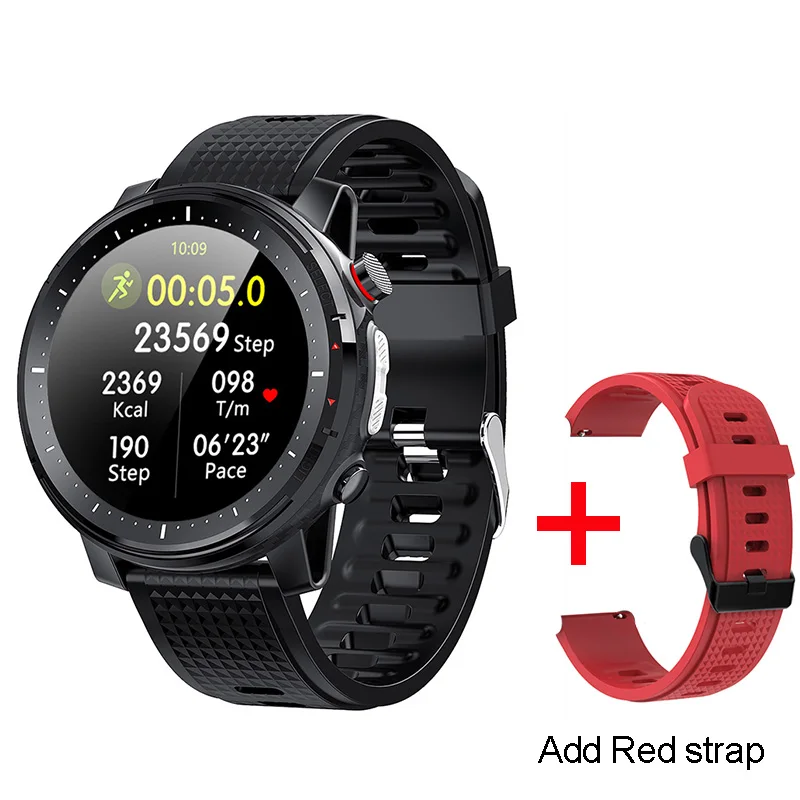 Smart Watch Men HD Round Dial IP68 Waterproof Night Lighting Smart Watch for Iphone Android Phone Reloj Inteligente Wristwatch 