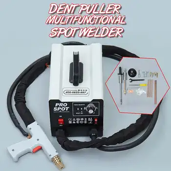 

220V 2600AMP Repair Welders Set Welding Equipment Vehicle Panel Spot Puller Dent Spotter Stud Active Portable Spot Welders