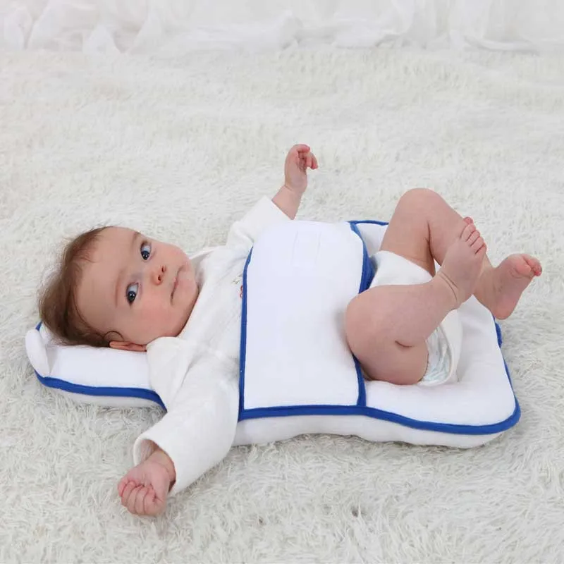 Baby Positioner Pillows Prevent Flat Head Sleep Cushion Infant Newborn Sleeping Anti rollover