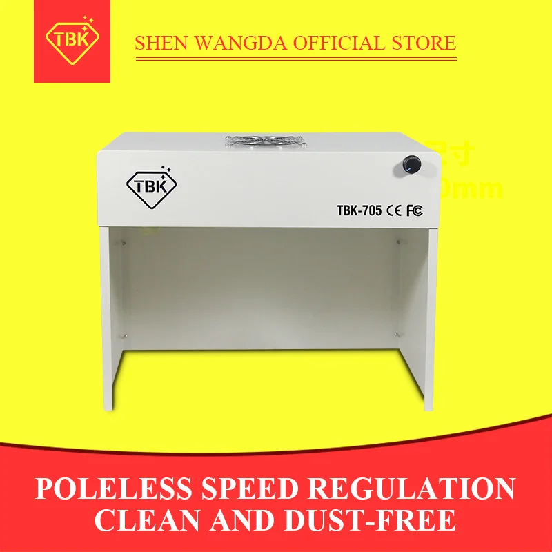 

Newest protable TBK 705 Mini Dust Free Cleaning Workbench Dustfree Working Room Bench Clean Table