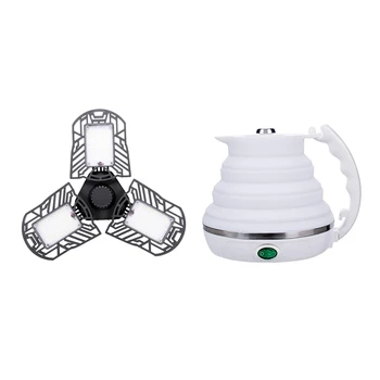 

Foldable Electric Kettle - Food Grade Silicone & 60W E26 E27 6000LM Super Bright LED Garage Lights Deformable